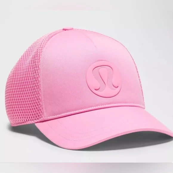 Lululemon Athletica Pink Trucker Hat - Picture 1 of 4